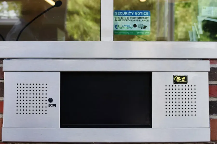 Drive-up transaction drawer